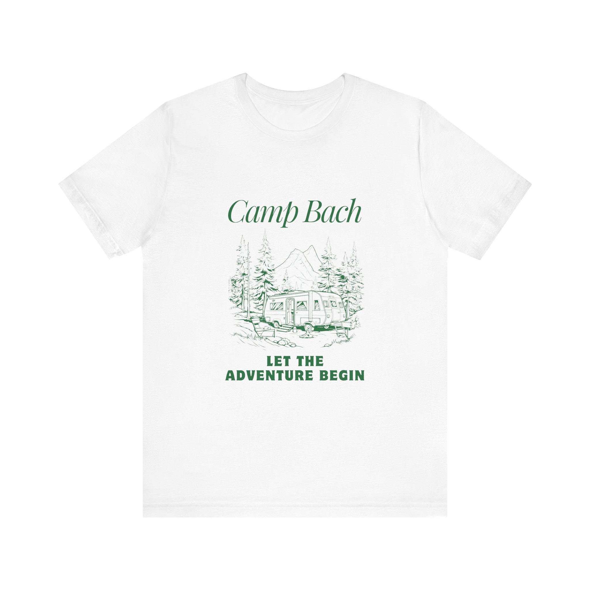 Camping Bachelorette Bride T-shirt