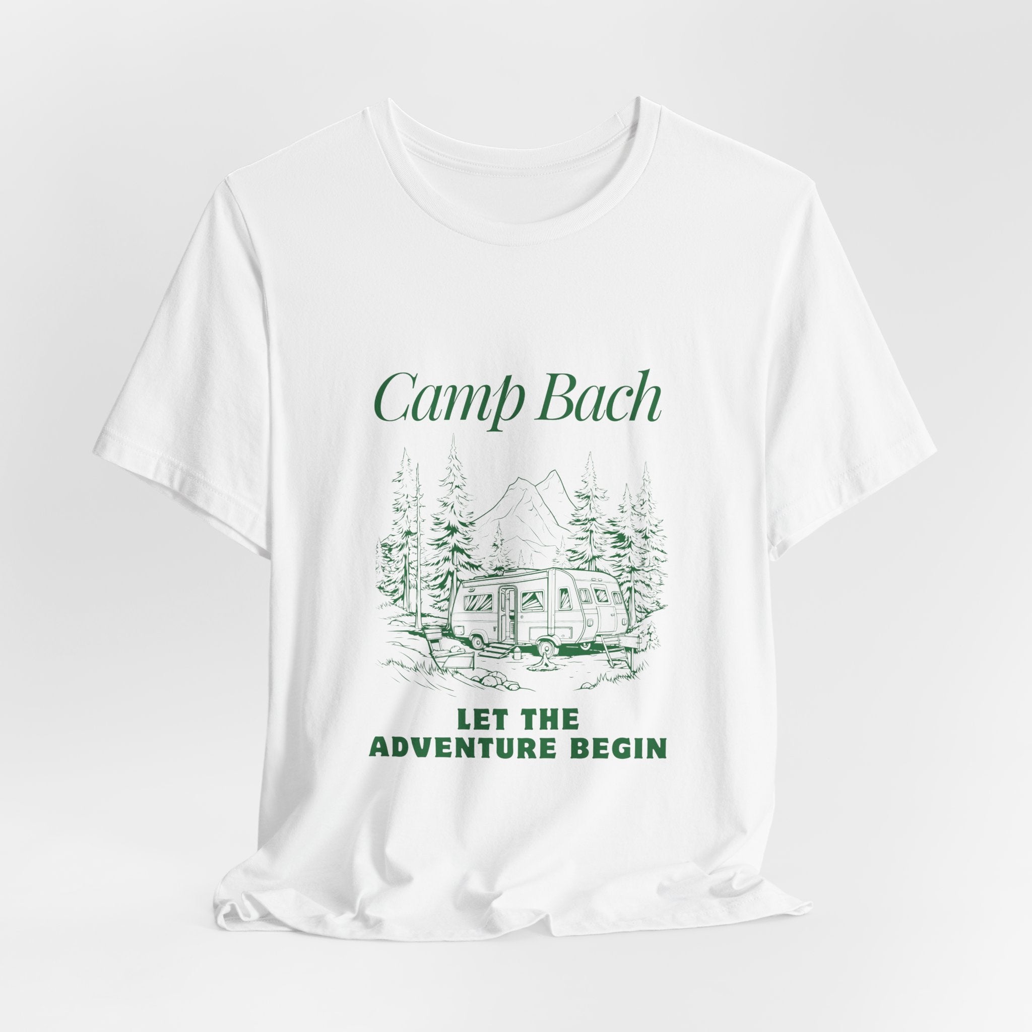 Camping Bachelorette Bride T-shirt