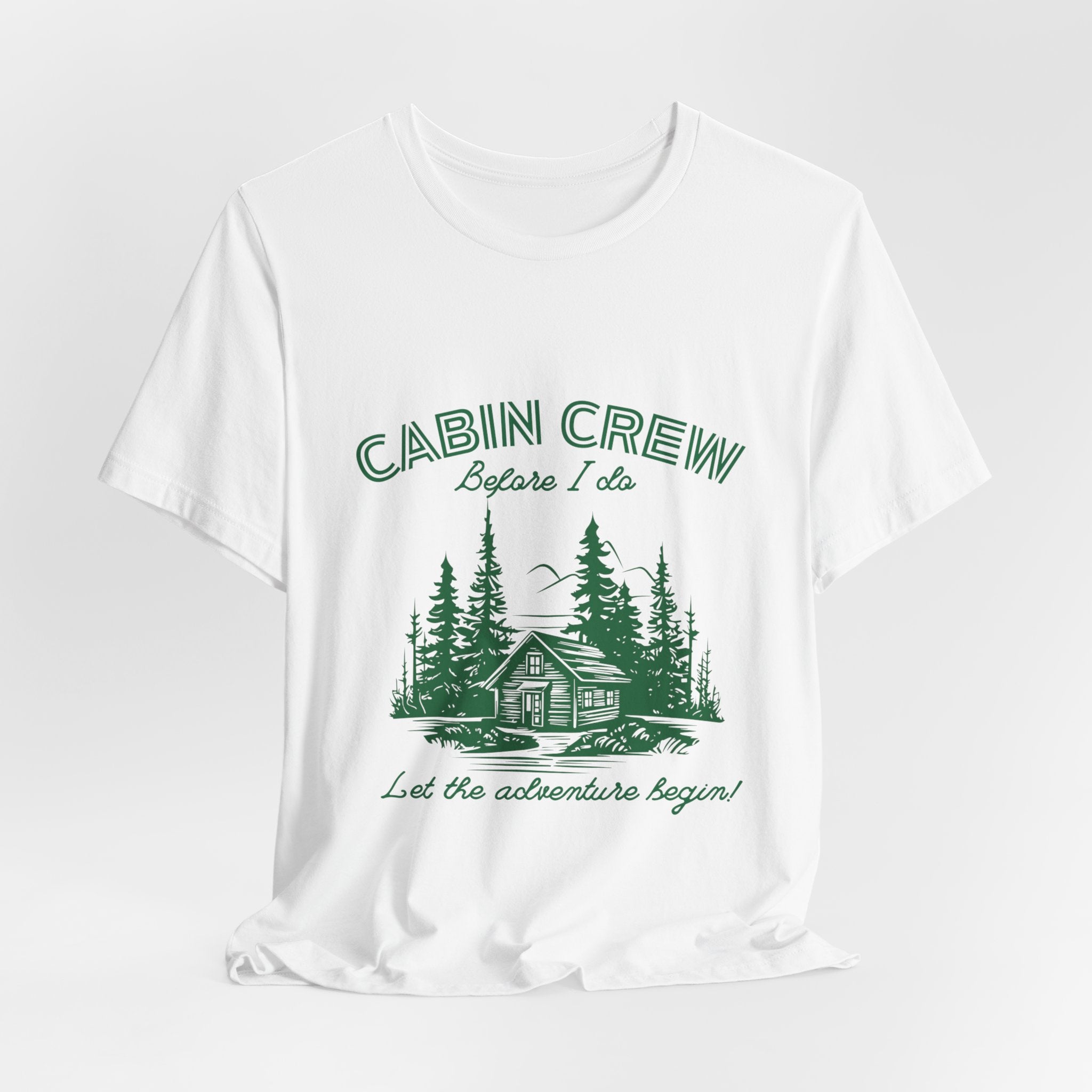 Cabin Crew before I do Camping Bachelorette T-Shirt