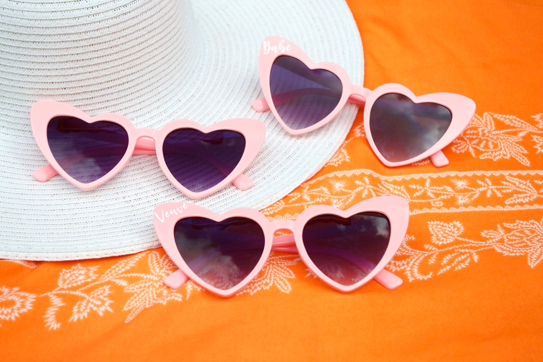 Veuve Before Vows Last Rendez Veuve Heart Sunglasses