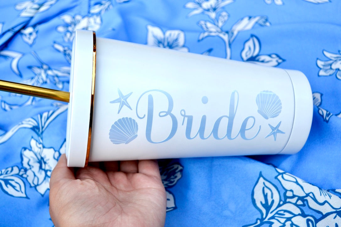 Coastal Bride Tumbler