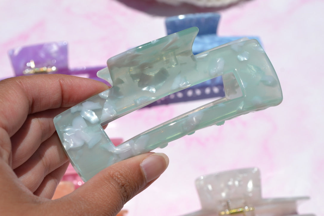 Custom Pastel Acetate Hair Claws