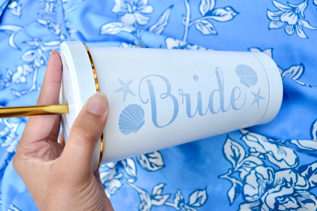 Coastal Bride Tumbler