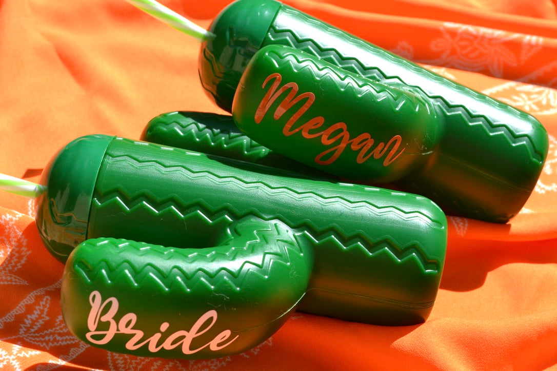Personalized Final Fiesta Bachelorette Party Cactus Cups