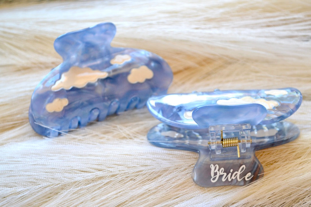 Cloud Hair Clips