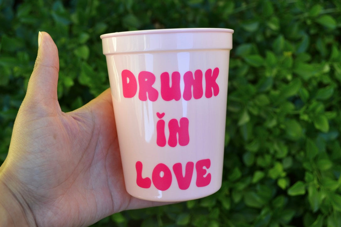 Drunk in Love Bachelorette Party Cups