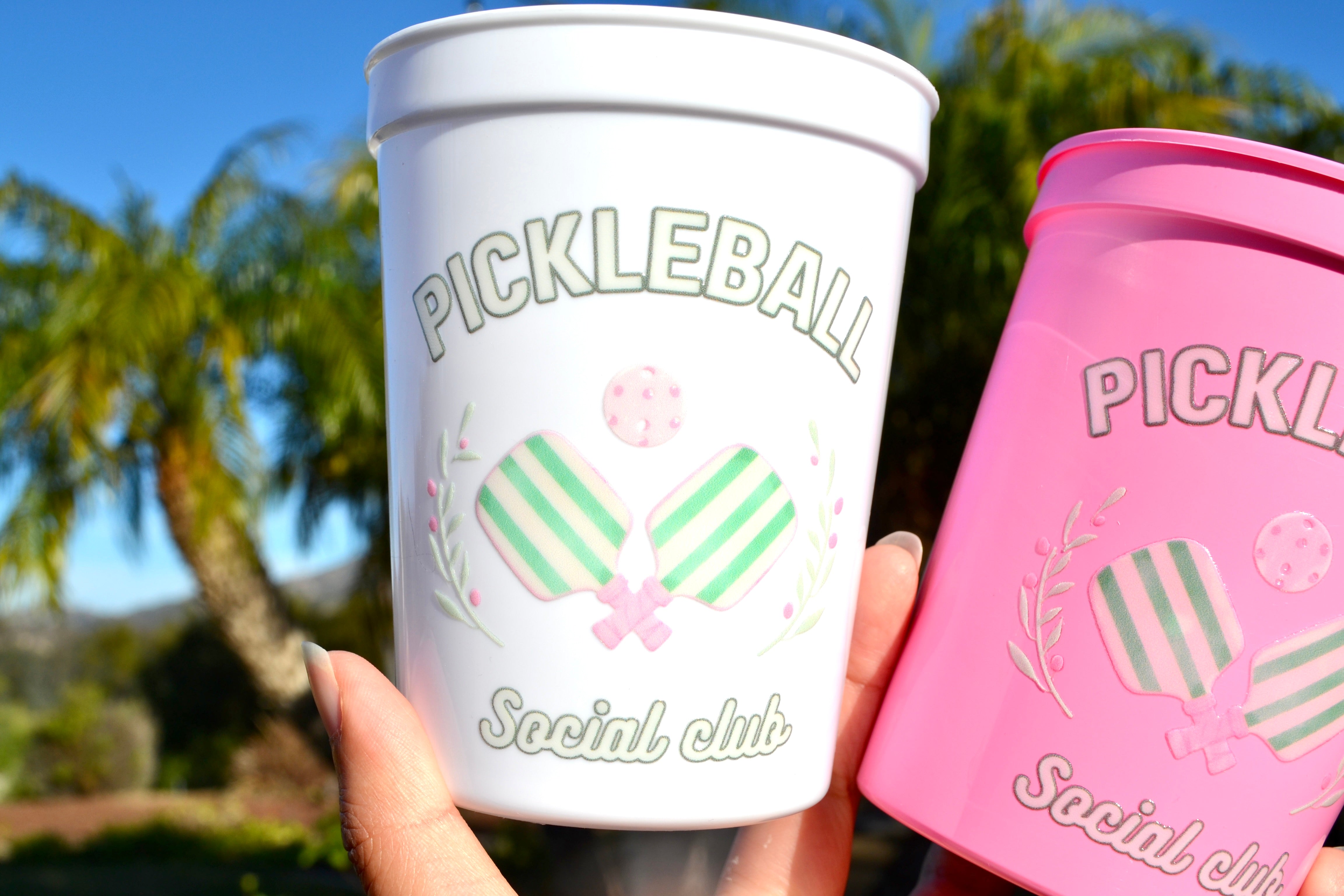 Pickleball Party Cups