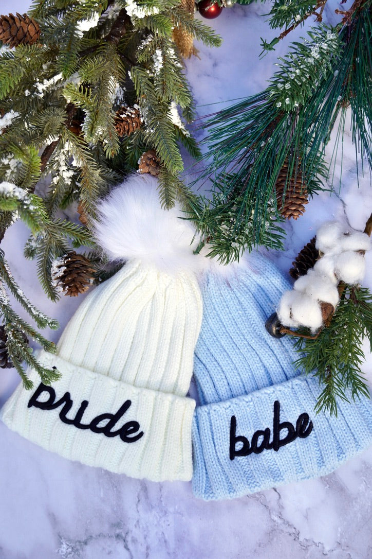 Bride and Babe Beanies