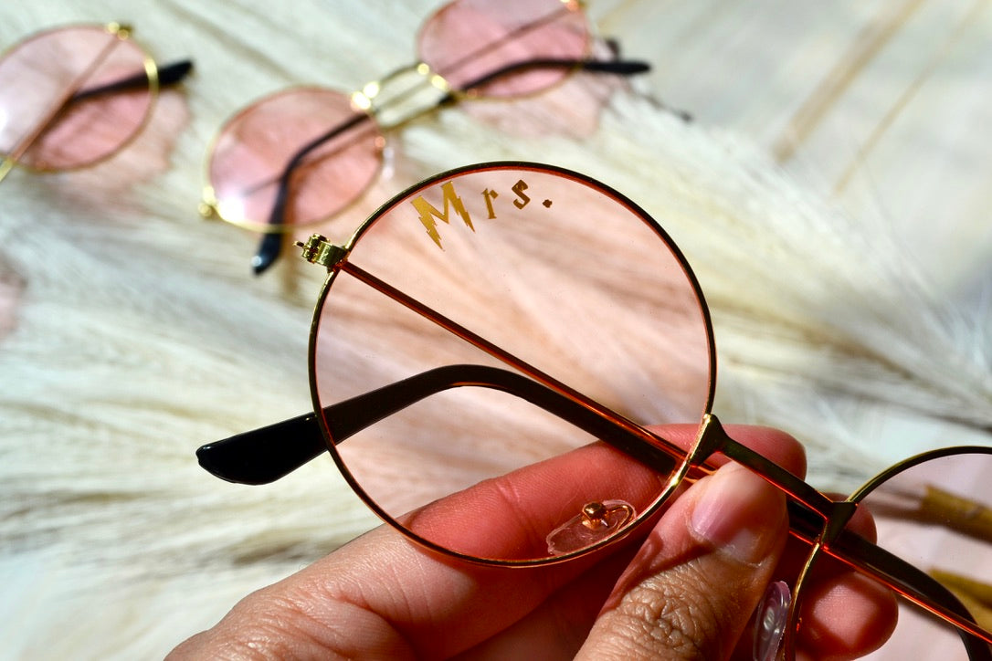 H Potter Inspired Round Groovy Sunglasses