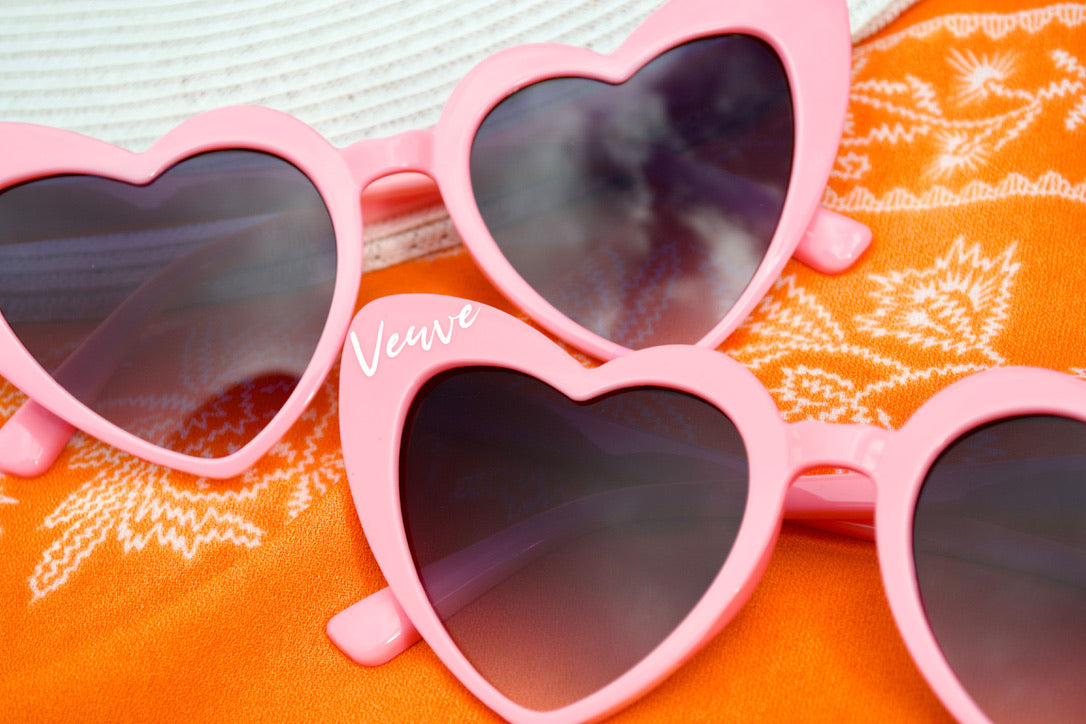 Veuve Before Vows Last Rendez Veuve Heart Sunglasses