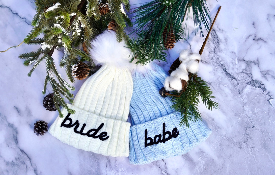 Bride and Babe Beanies