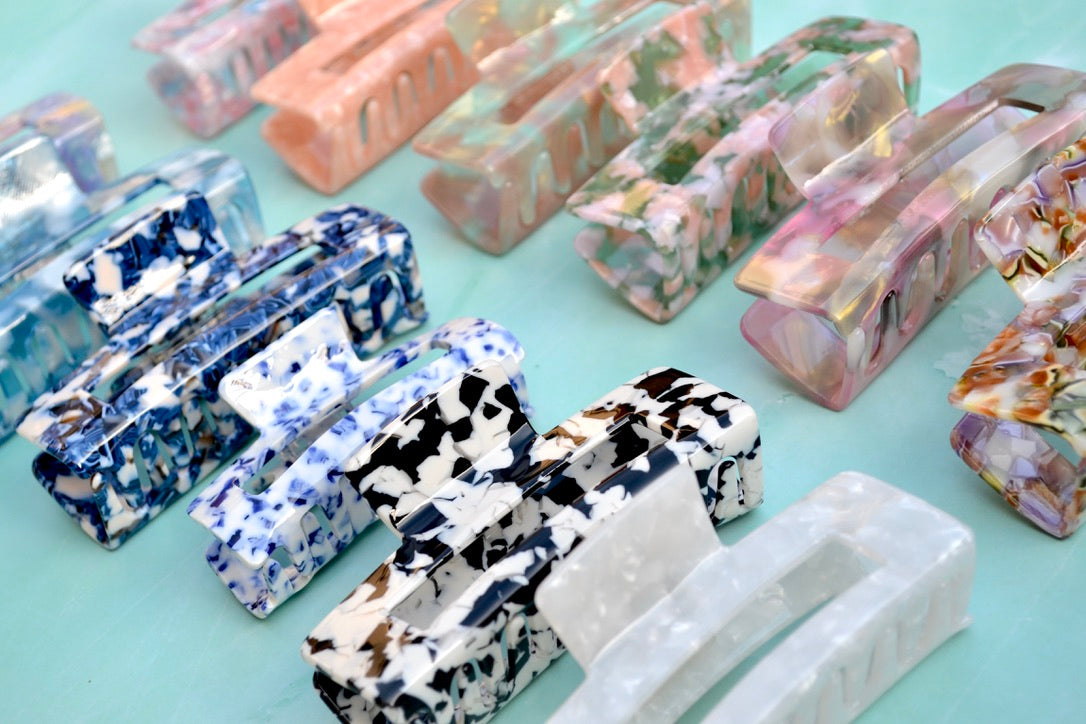 Custom Acetate Hair Claw