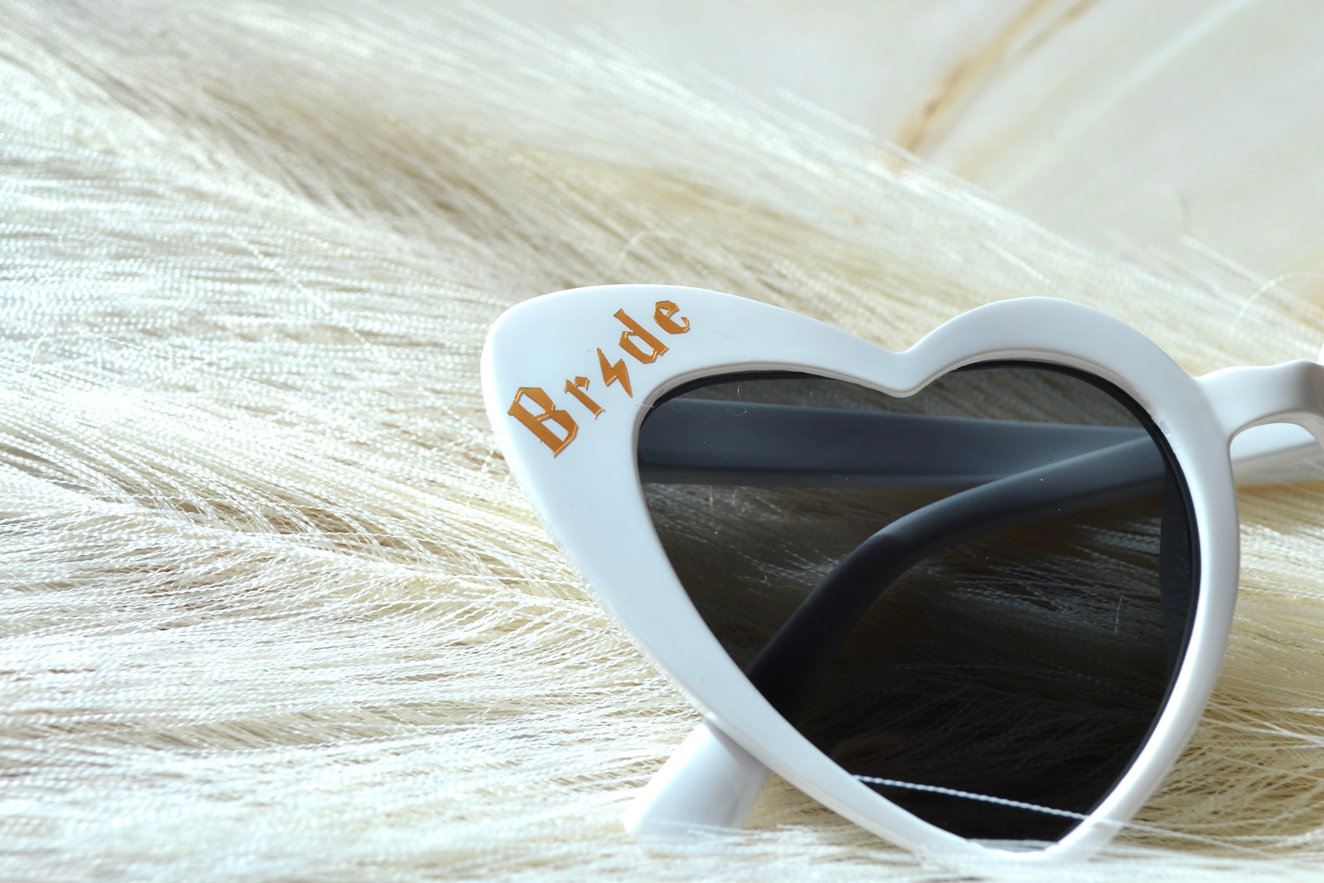 H Potter Inspired Bride Sunglasses, Muggle to Mrs, I found my Keeper bride gift