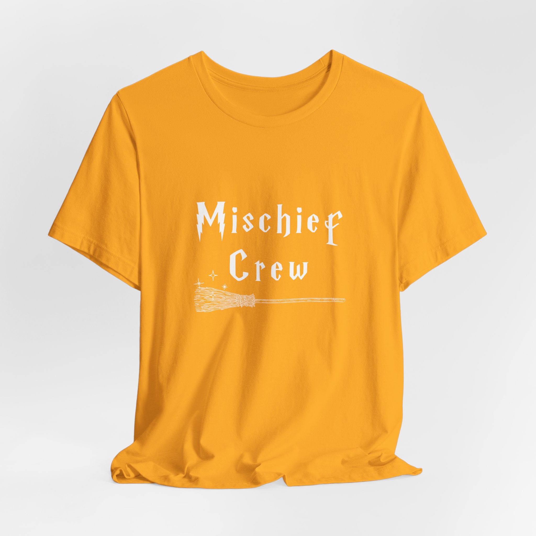Halloween Wizard Bachelorette Bridesmaids Mischief Crew Tee