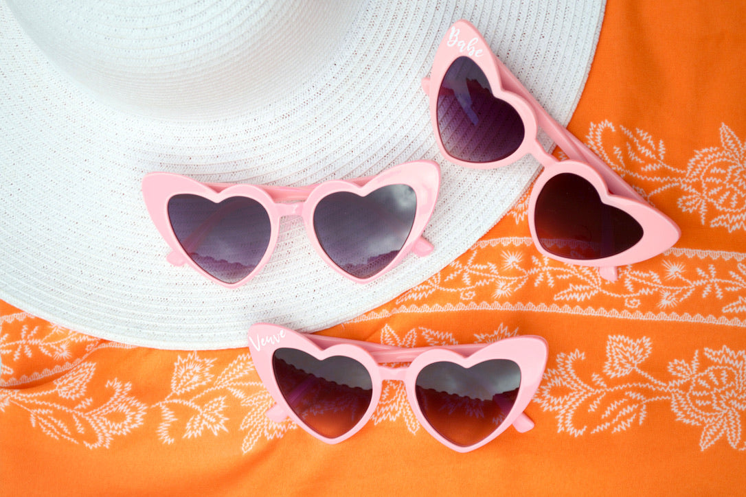Veuve Before Vows Last Rendez Veuve Heart Sunglasses