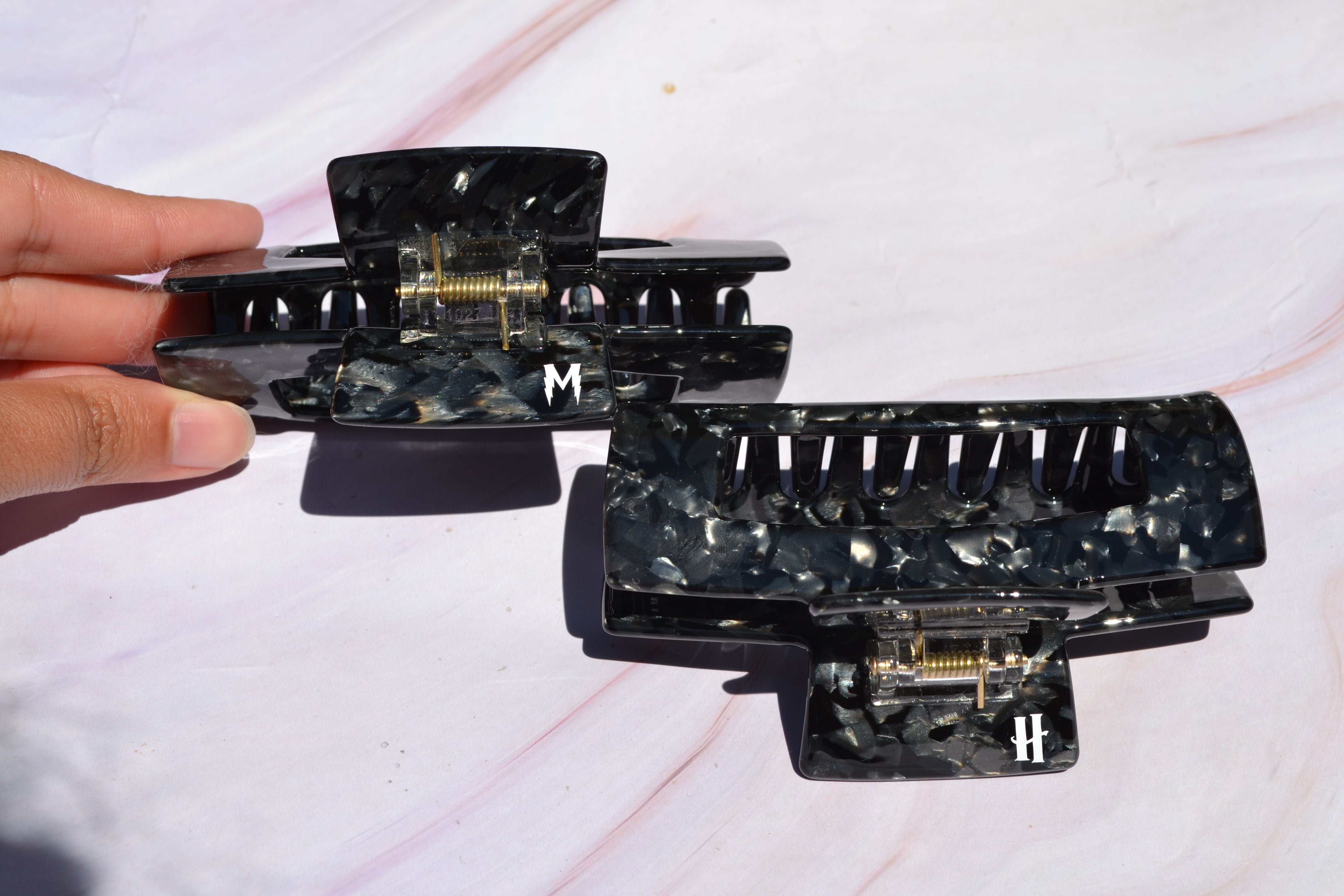 Custom Wizard Bridesmaid Black Hair Claws