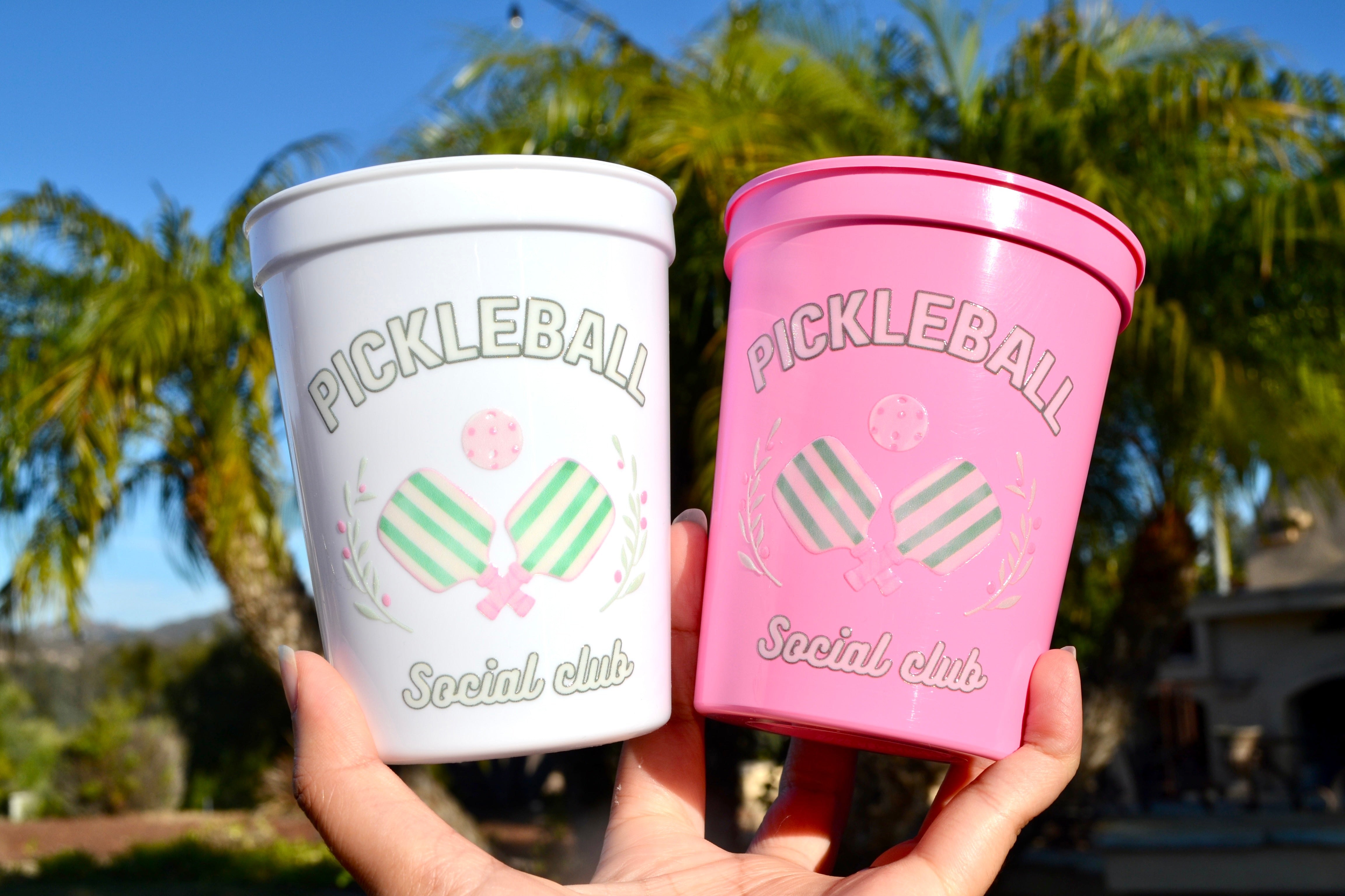 Pickleball Party Cups
