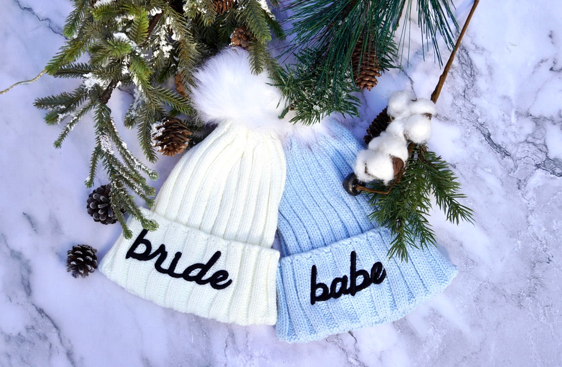 Bride and Babe Beanies