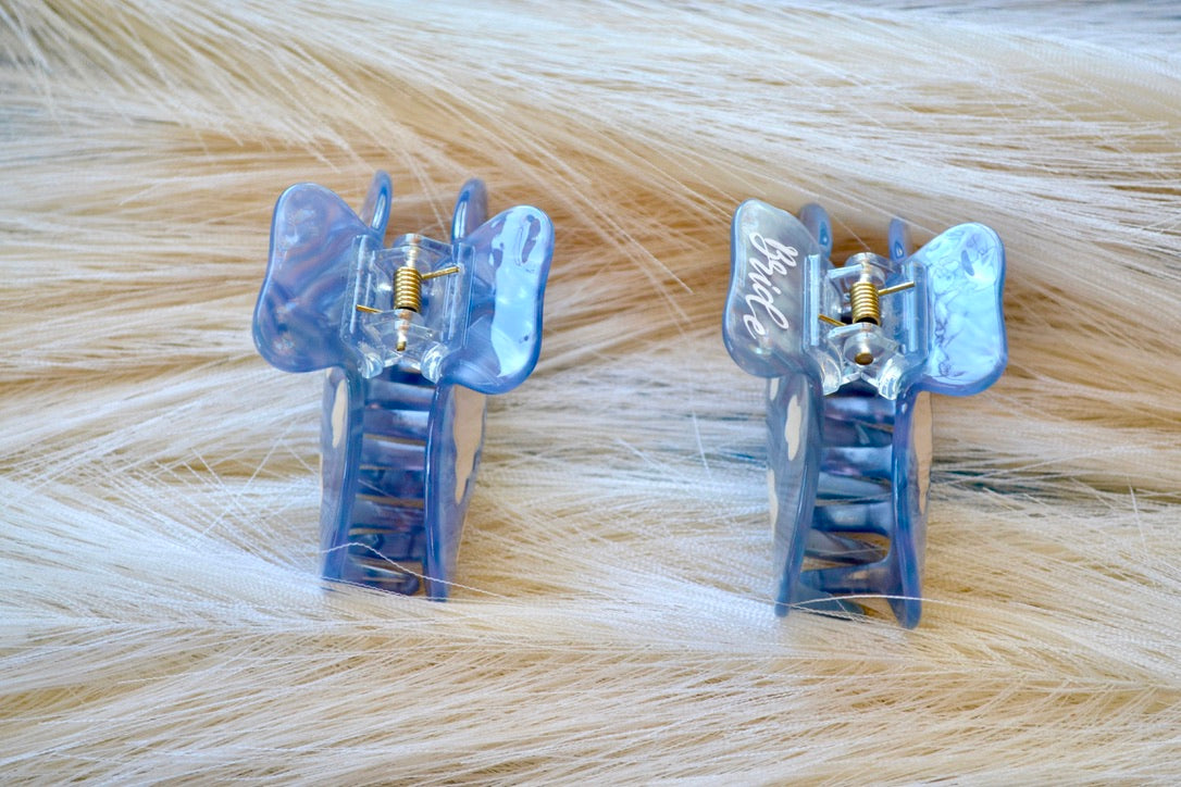Cloud Hair Clips Bride on Cloud 9 Bridal Shower Favors