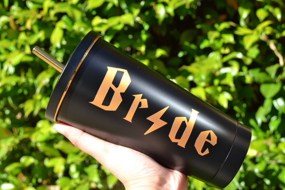 H Potter Bride Tumbler, Bride Gifts, Bride Water Bottle