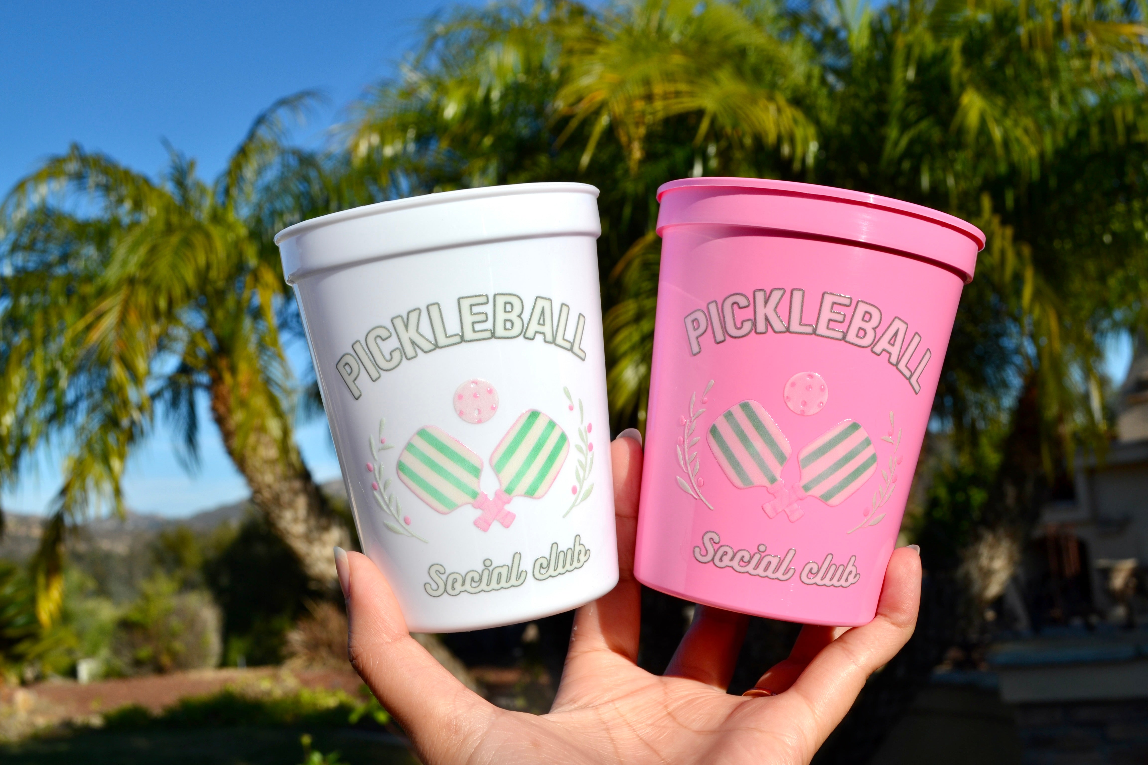 Pickleball Party Cups