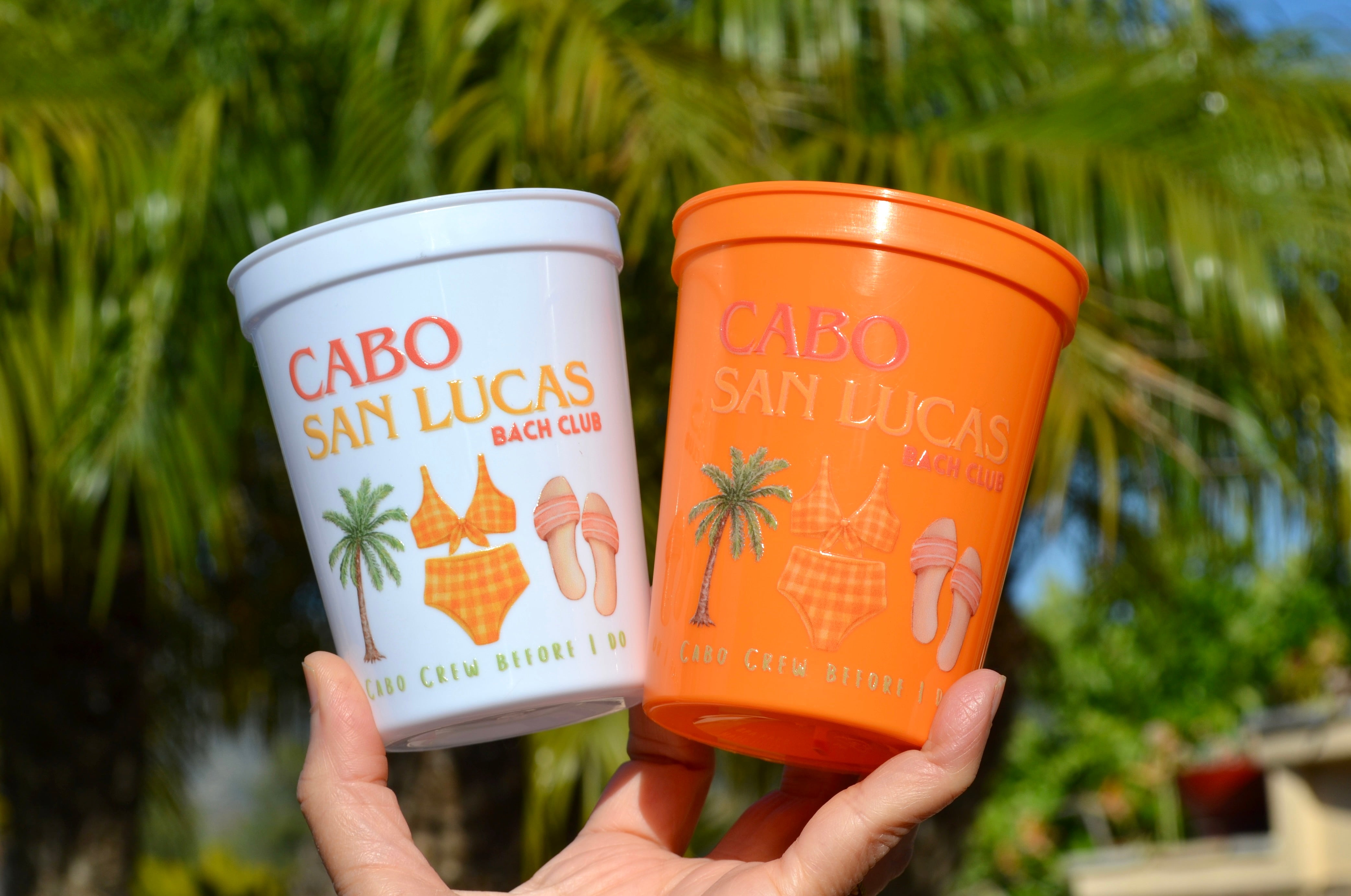 Cabo San Lucas Bachelorette Party Cups