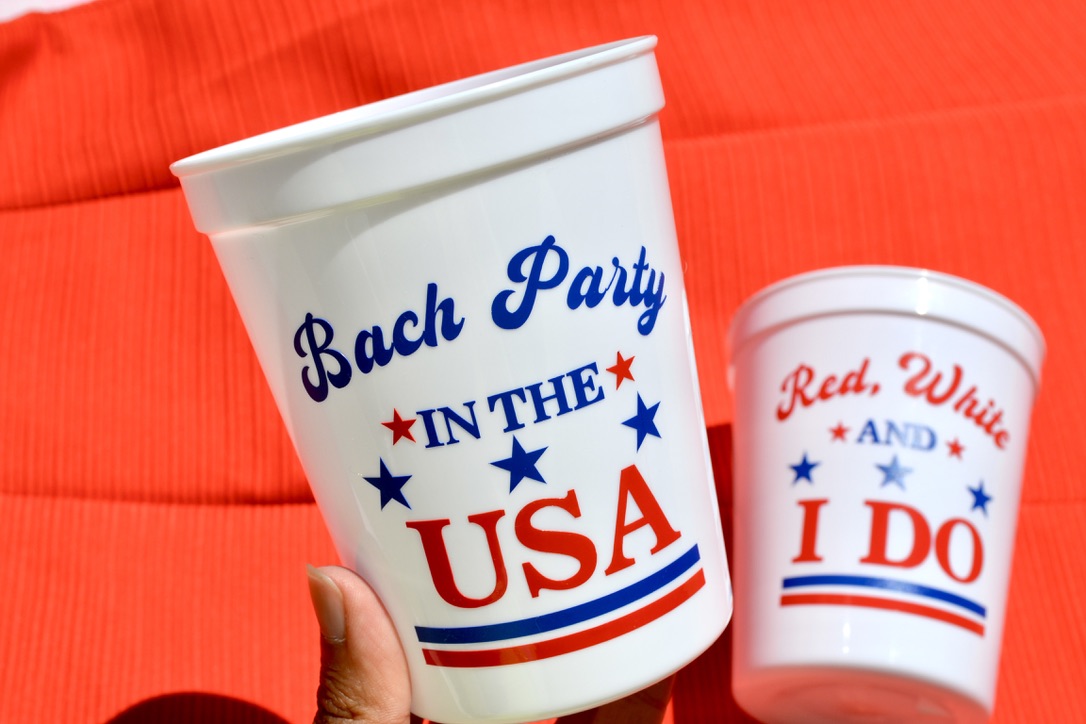 Bach Party in the USA Cups