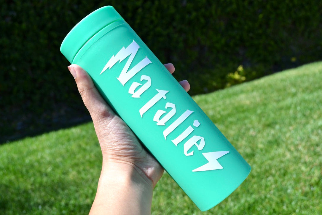 Custom Harry P Wizard Inspired Skinny Tumblers, HP Bachelorette Party Favors