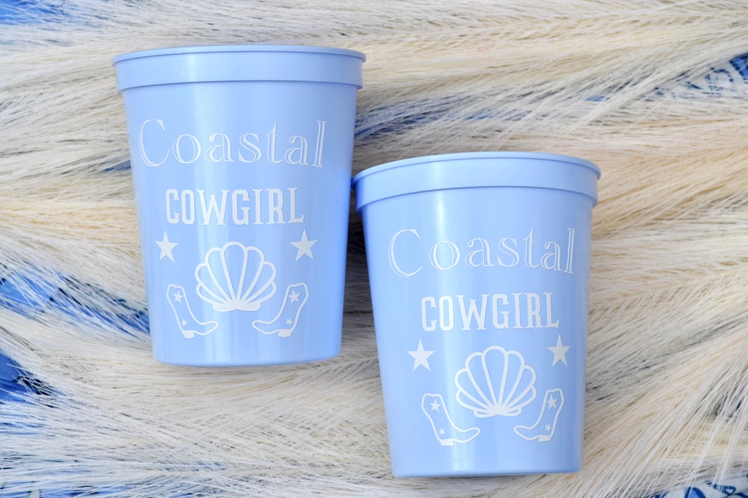 Coastal Cowgirls Bachelorette Cups 2