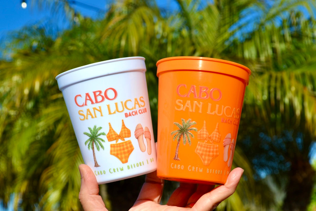 Cabo San Lucas Bachelorette Party Cups