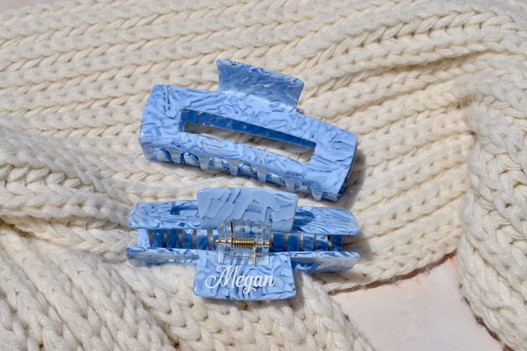 Dusty Blue Hair Claws