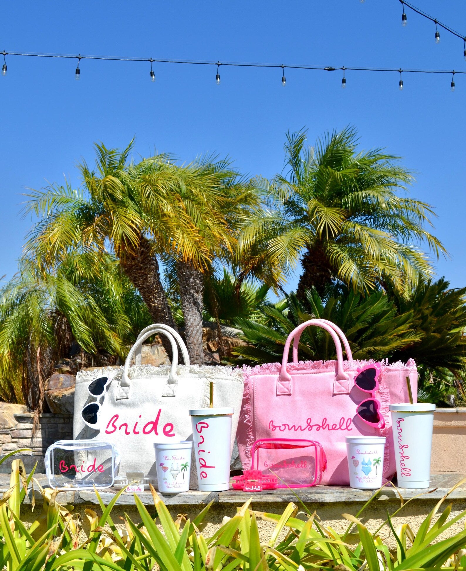 Bach Island Bachelorette Party Jumbo Tote Bag