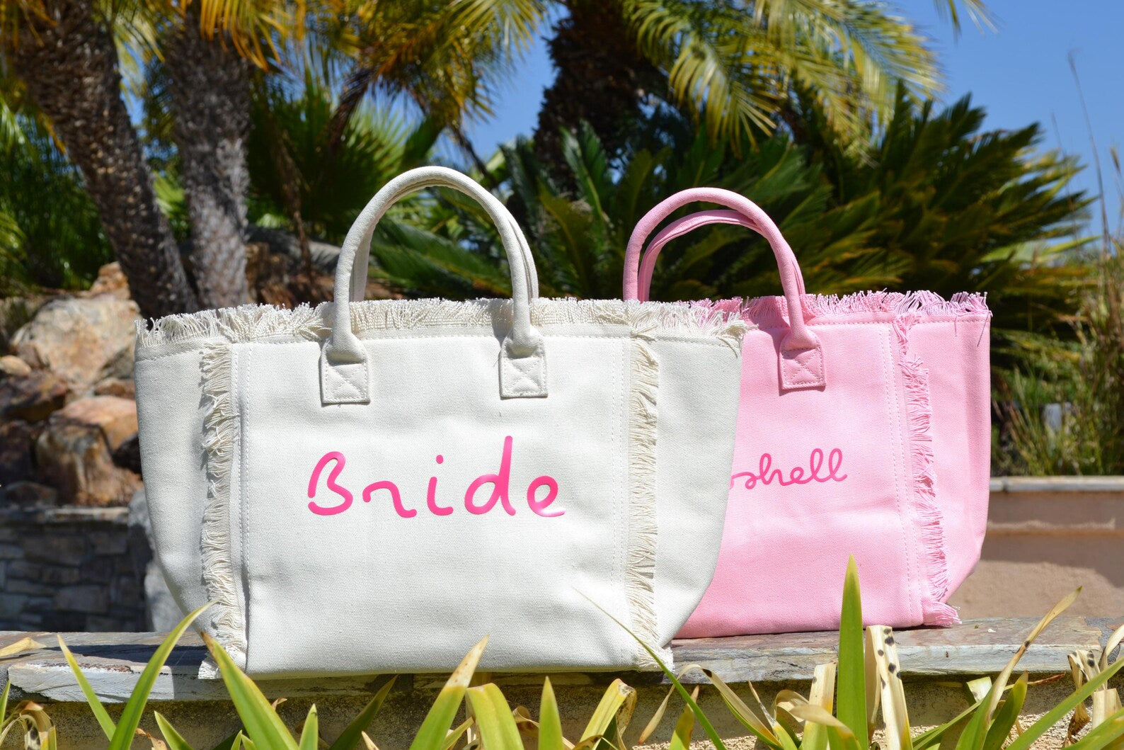 Custom Love Island Tote Bags