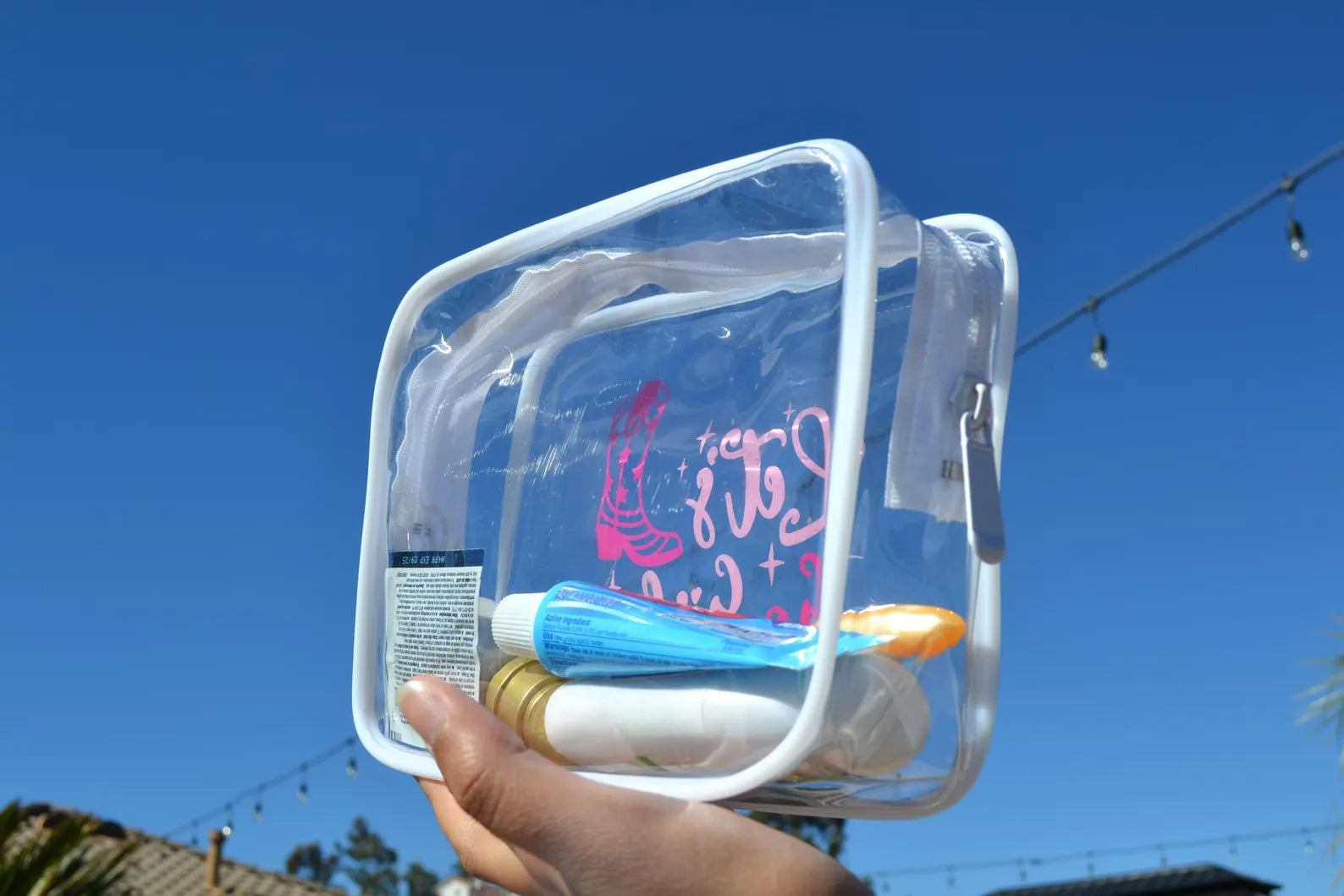 Let's Go Girls Bachelorette Party Wet Bikini Bag