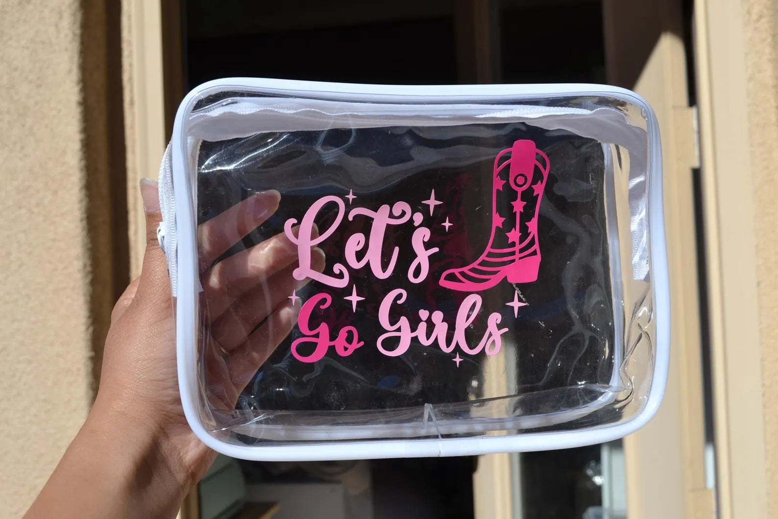 Let's Go Girls Bachelorette Party Wet Bikini Bag