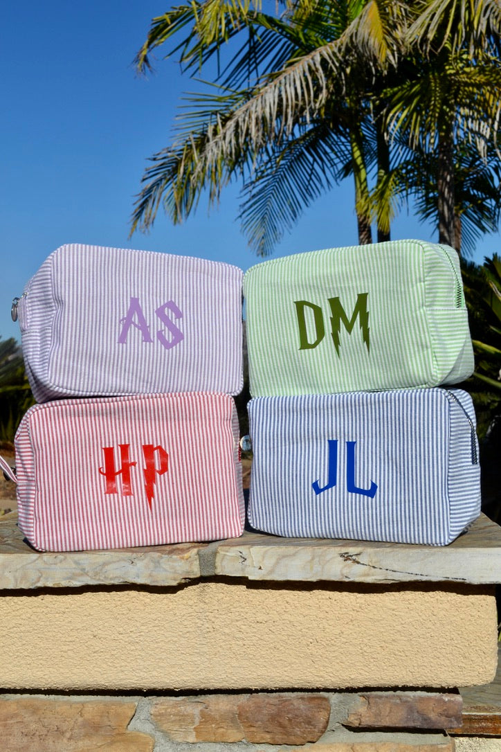Magical-Inspired Monogram Makeup Bags