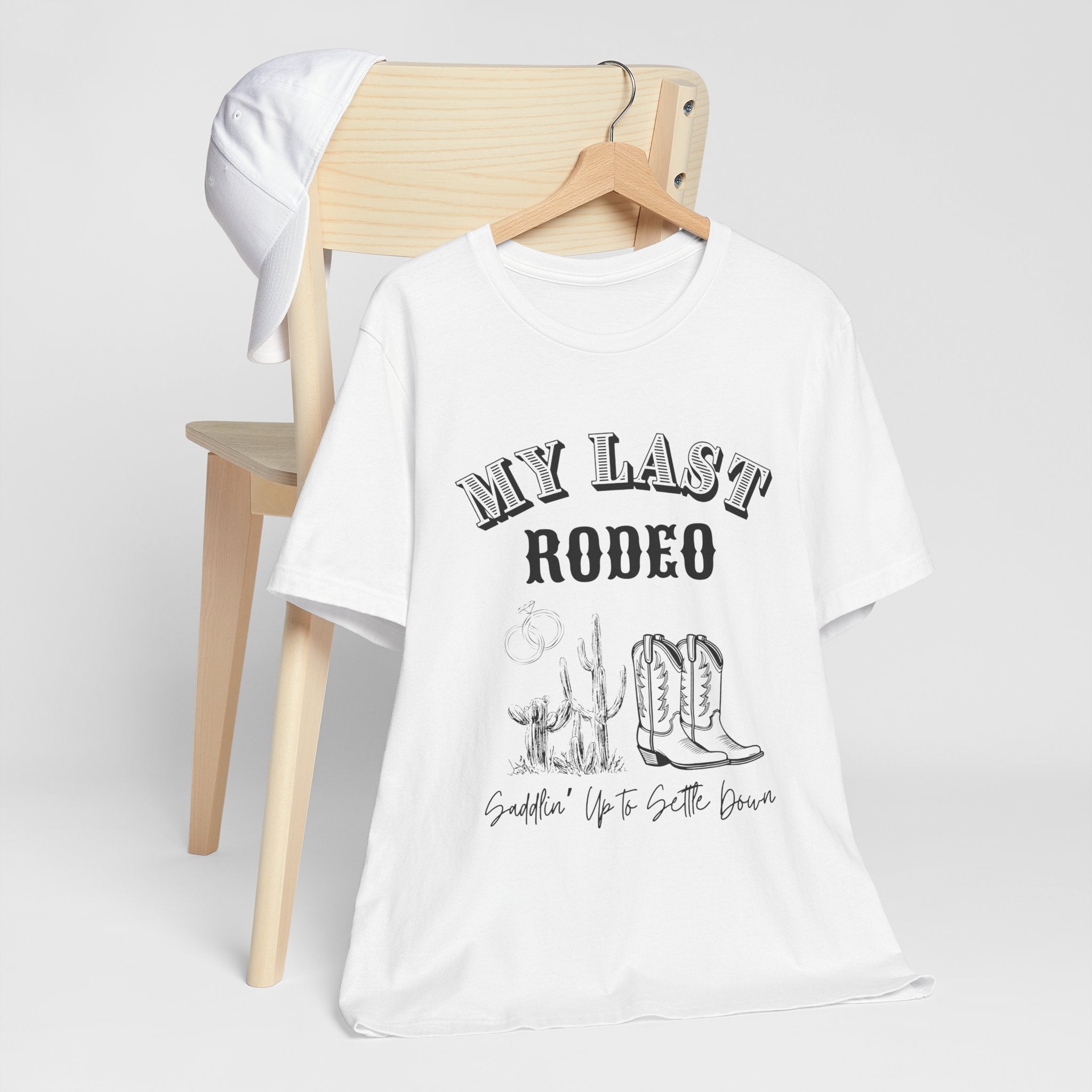 My Last Rodeo Cowgirl Bachelorette Bride T-shirt