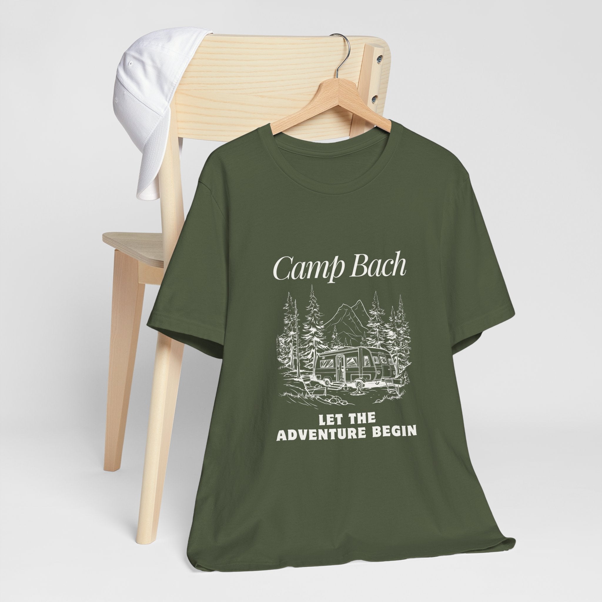 Green Camping Bachelorette T-Shirt