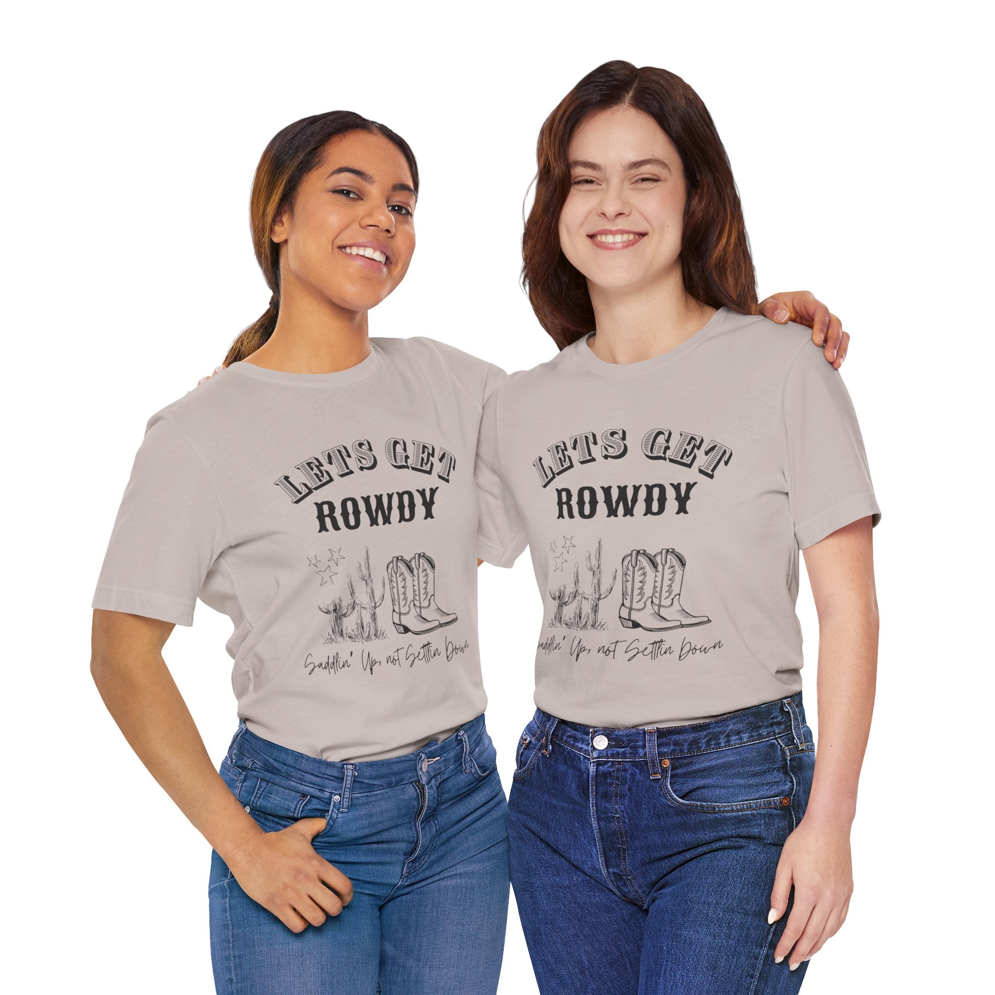 Let's Get Rowdy Cowgirl Bachelorette T-shirts