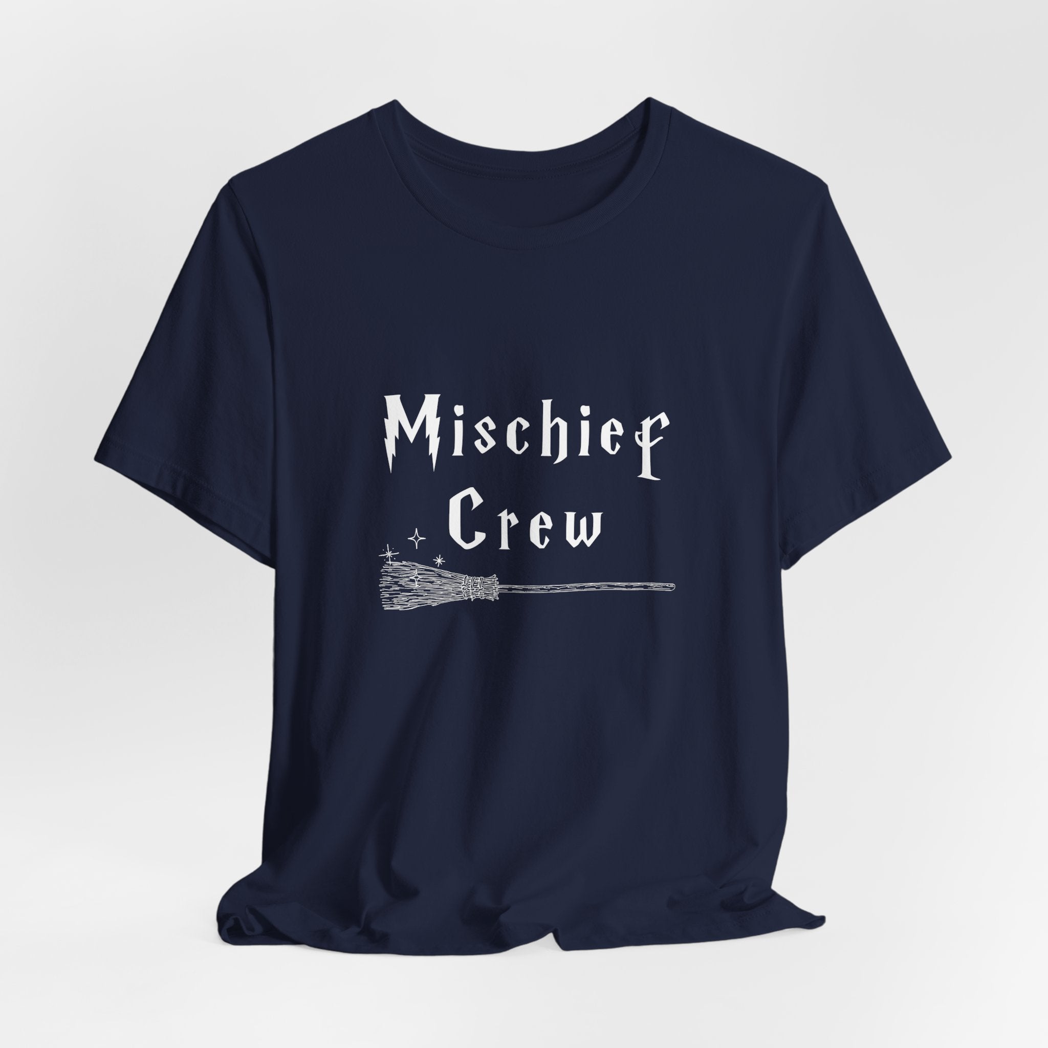 Halloween Wizard Bachelorette Bridesmaids Mischief Crew Tee