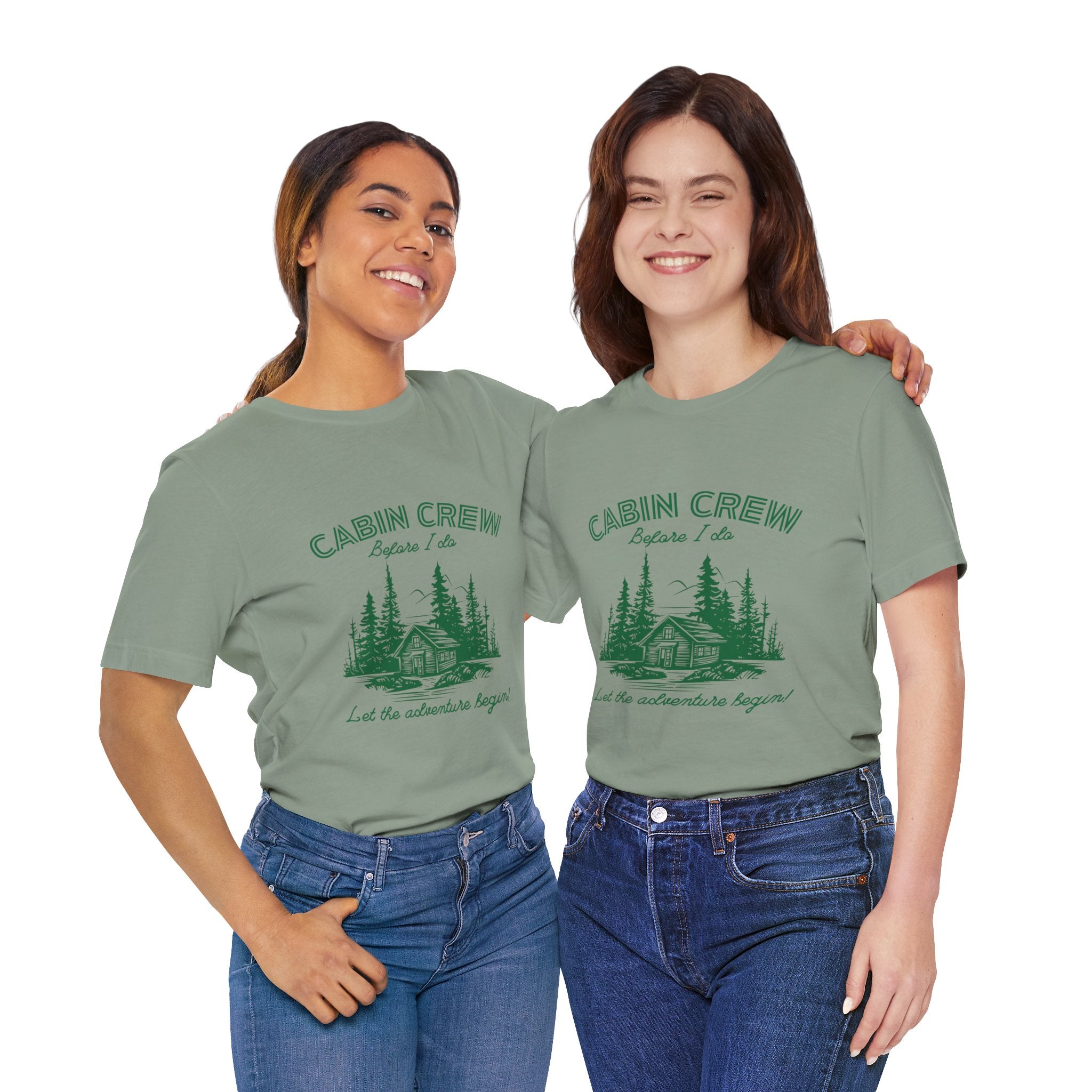 Cabin Crew before I do Camping Bachelorette T-Shirt