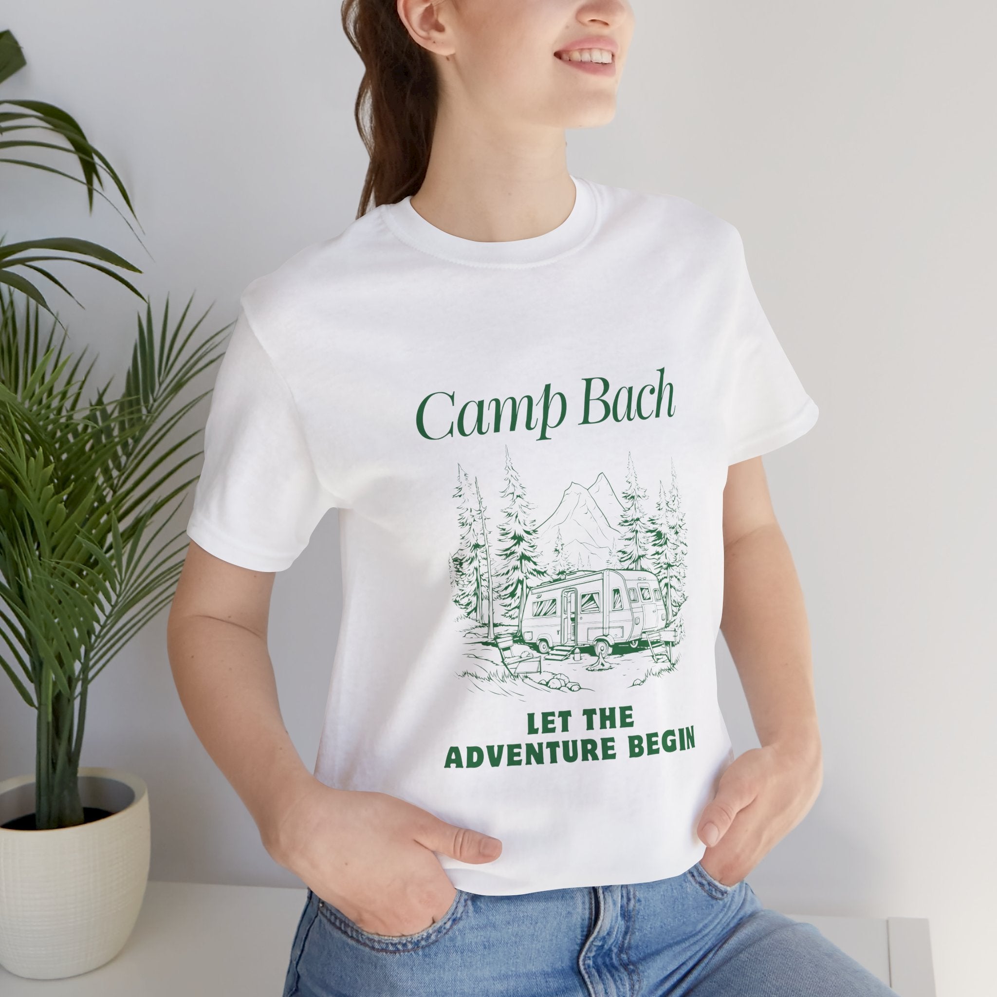 Camping Bachelorette Bride T-shirt