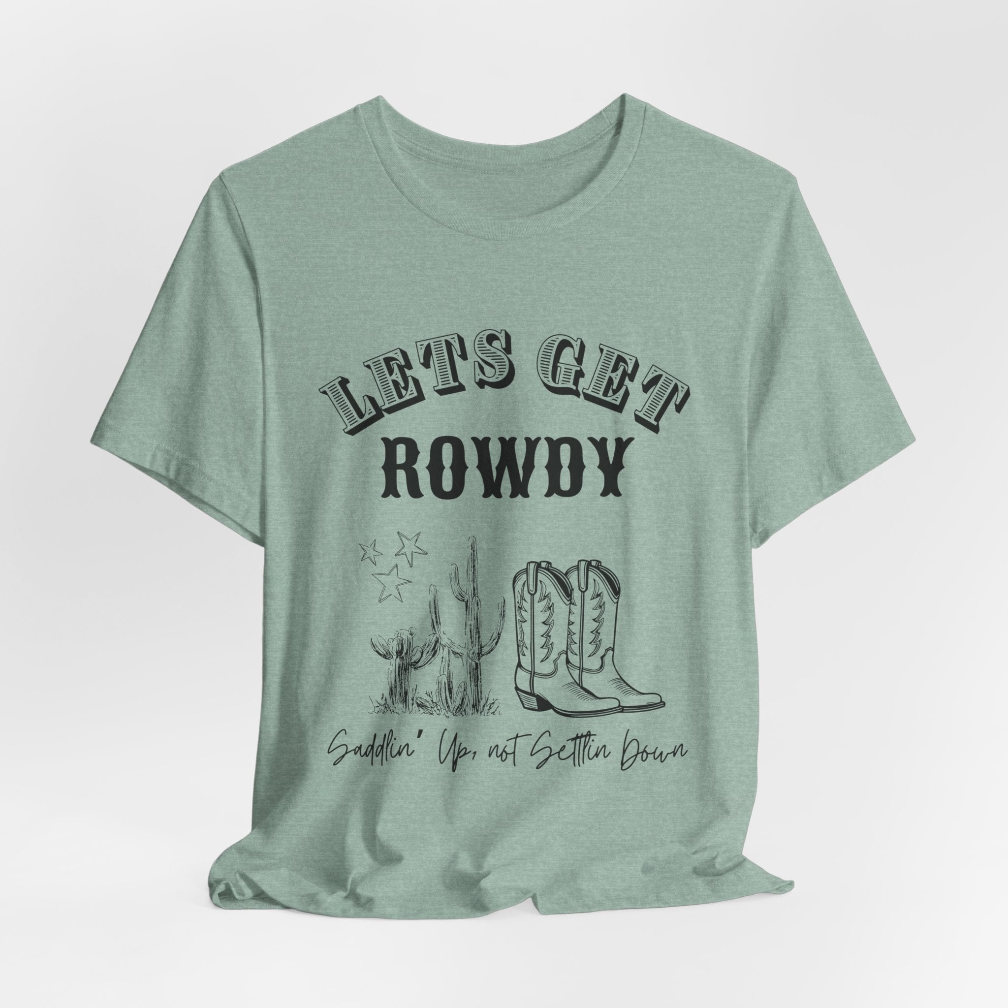 Let's Get Rowdy Cowgirl Bachelorette T-shirts