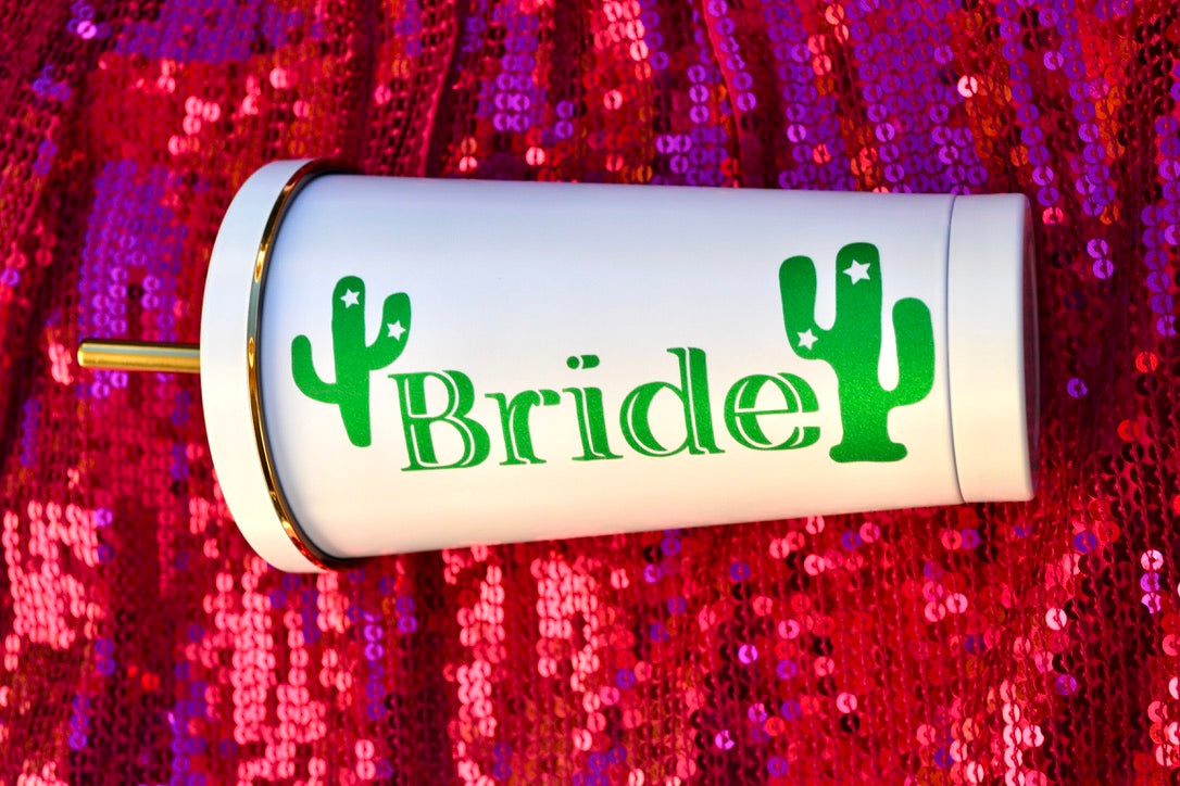 Final Fiesta Cactus Bride Tumbler
