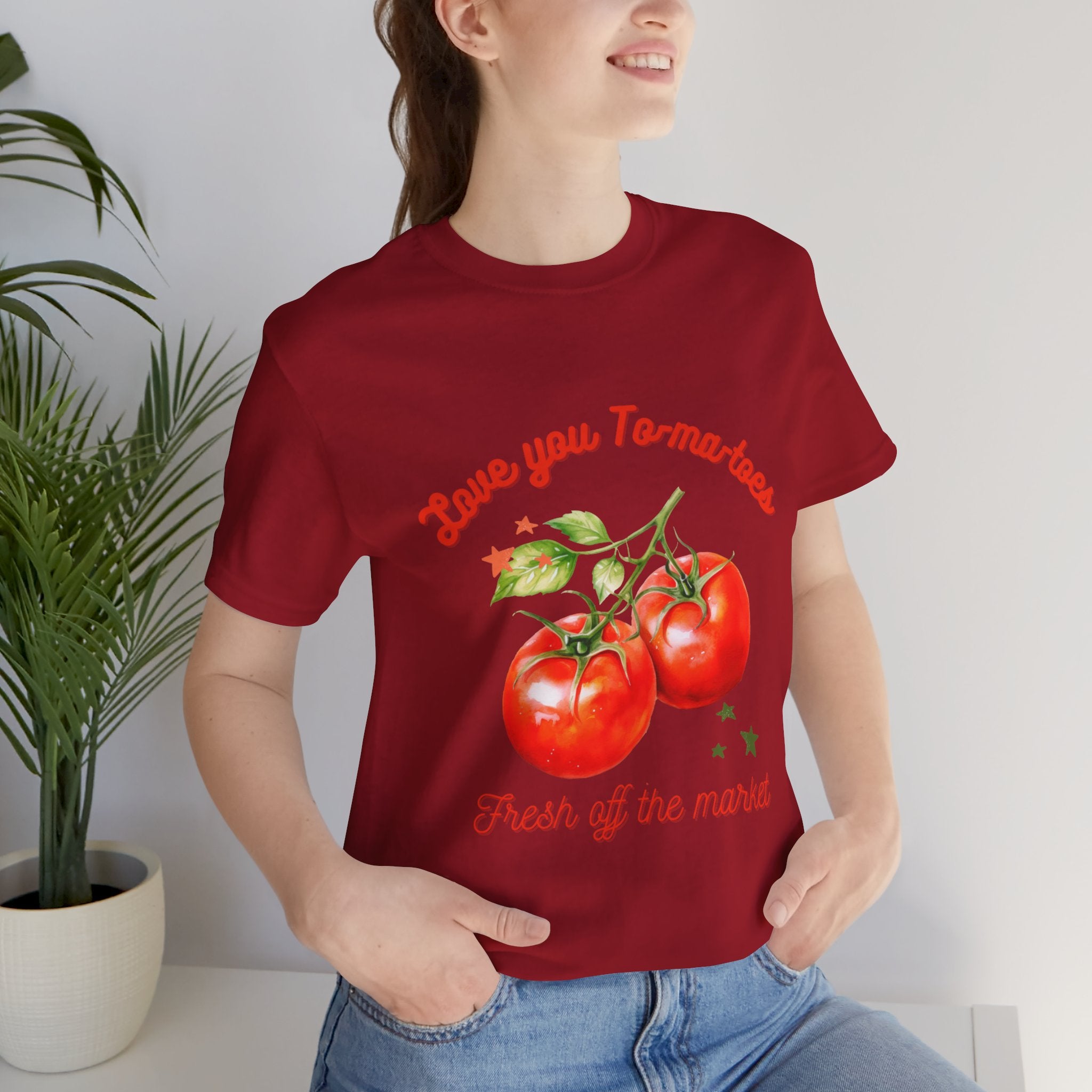 Fresh off the Market Love You Tomatoes Tee