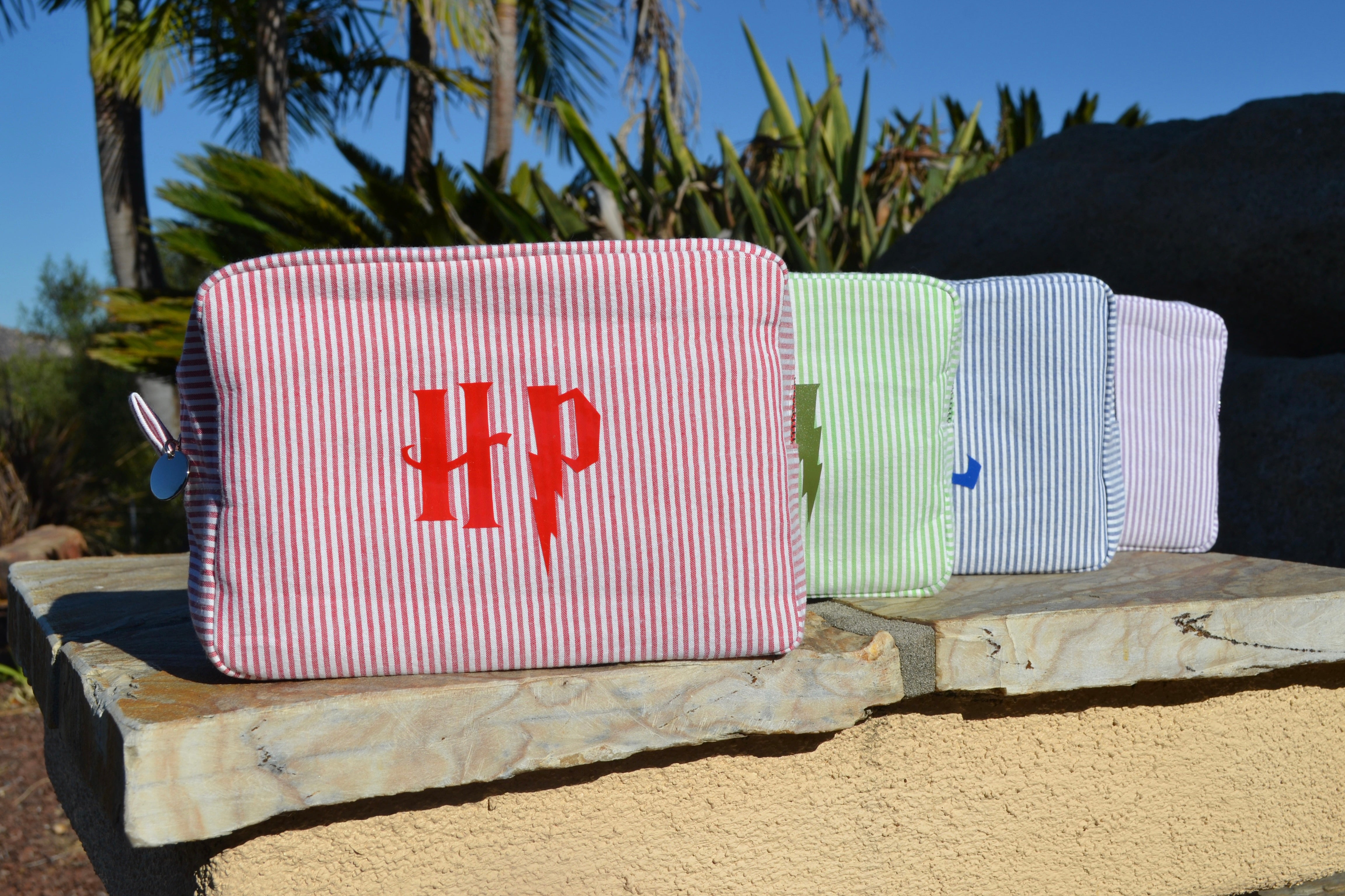 Magical-Inspired Monogram Makeup Bags