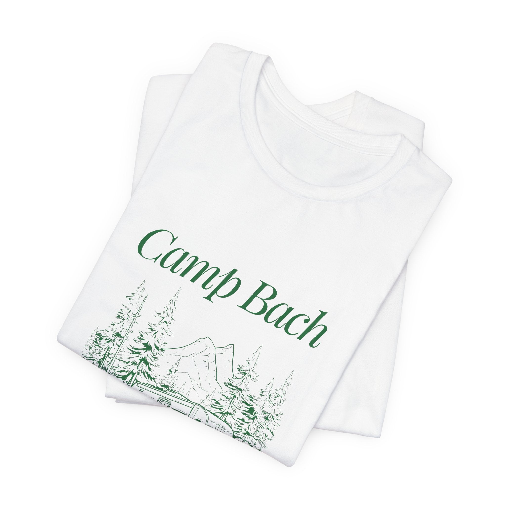 Camping Bachelorette Bride T-shirt