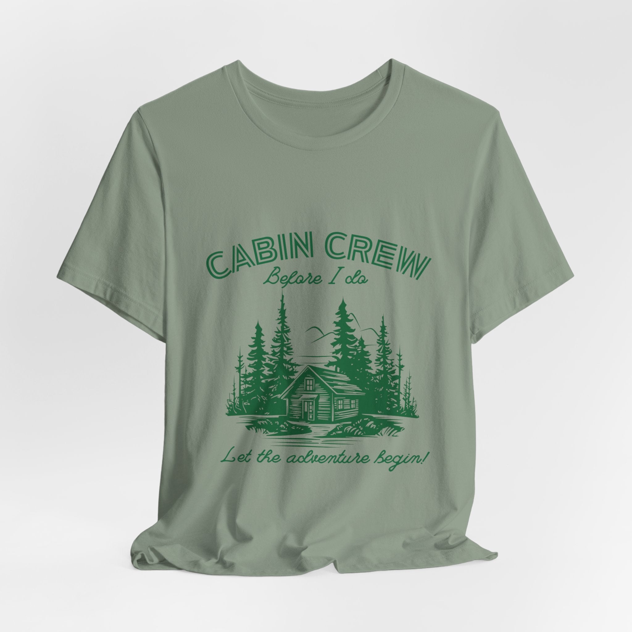 Cabin Crew before I do Camping Bachelorette T-Shirt