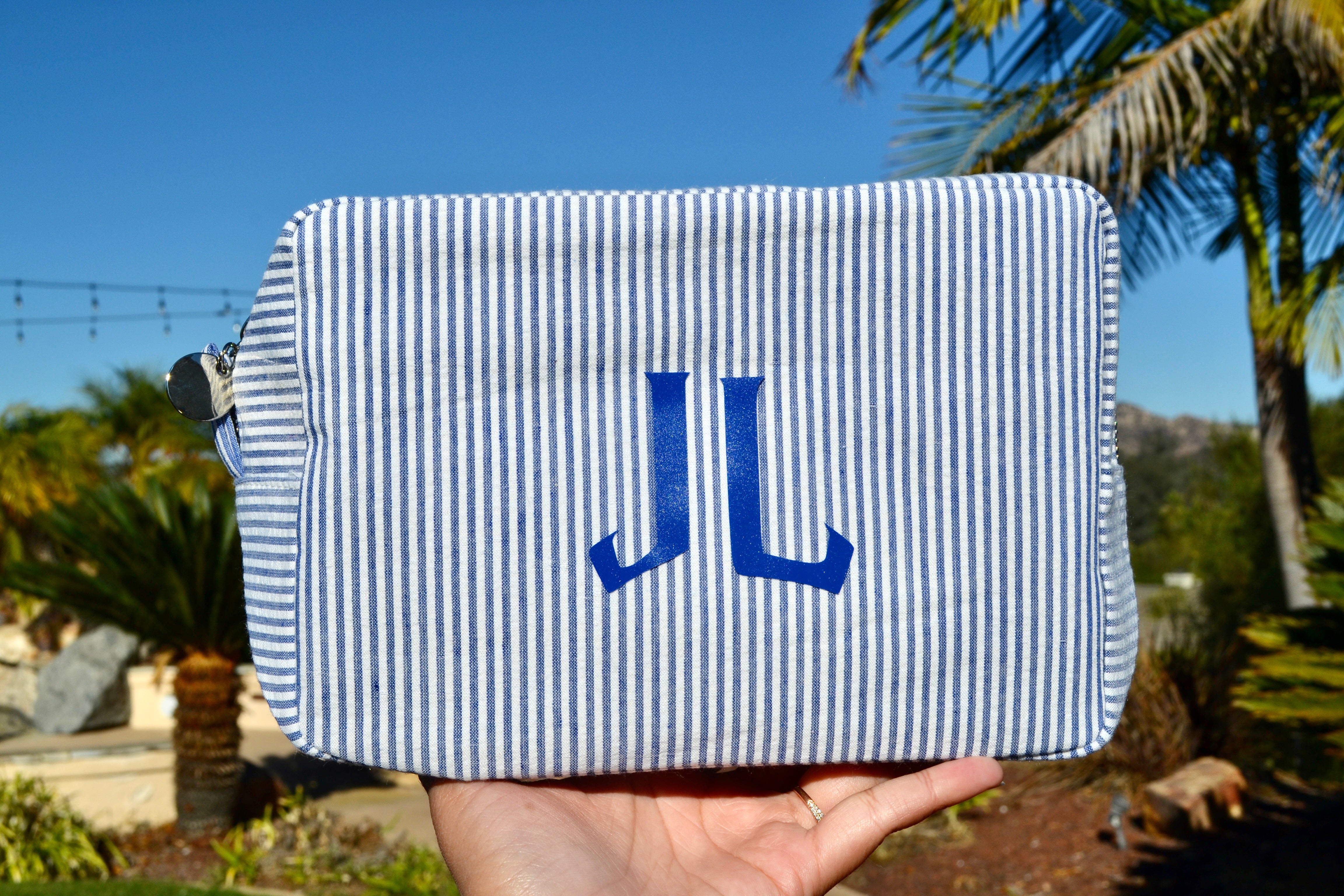 Magical-Inspired Monogram Makeup Bags