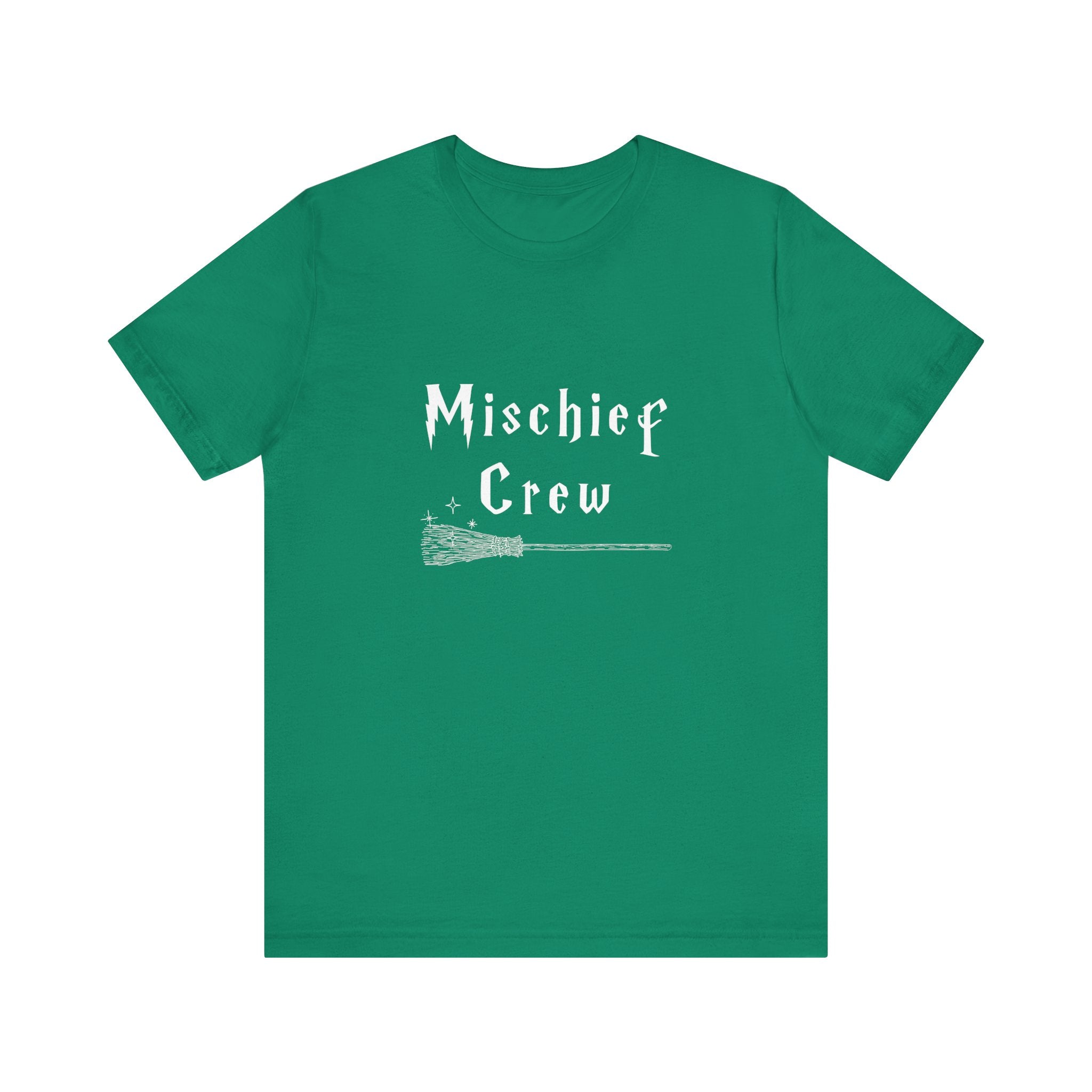 Halloween Wizard Bachelorette Bridesmaids Mischief Crew Tee